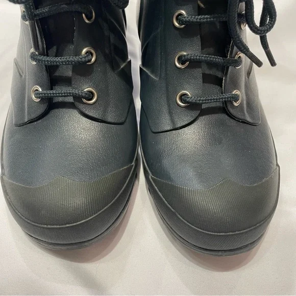 Hunter Boots Original Thurloe Rain Lace Up Waterproof Combat Size Kids 3 or 4?